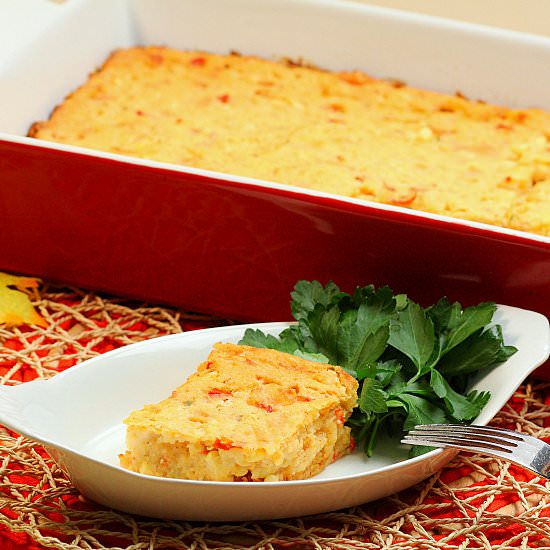 Cajun Shrimp & Corn Casserole