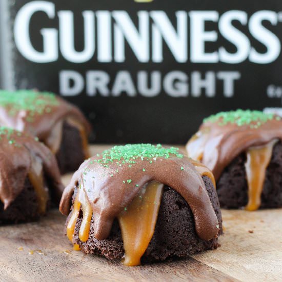 Guinness Cake w Guinness Ganache
