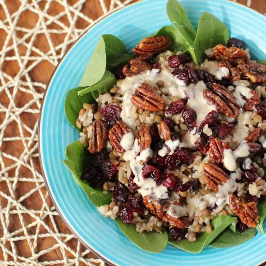 Lentil Rice Bowl