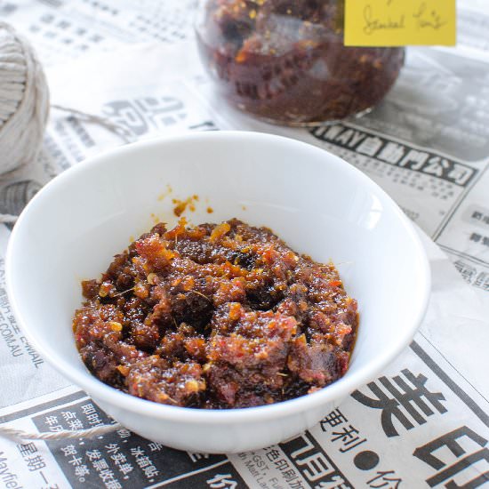 Malaysian Sambal Tumis