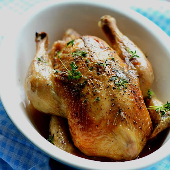 Perfect Roasted Chicken