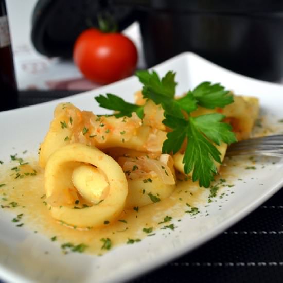 Calamari Ring Recipe – Squid stew