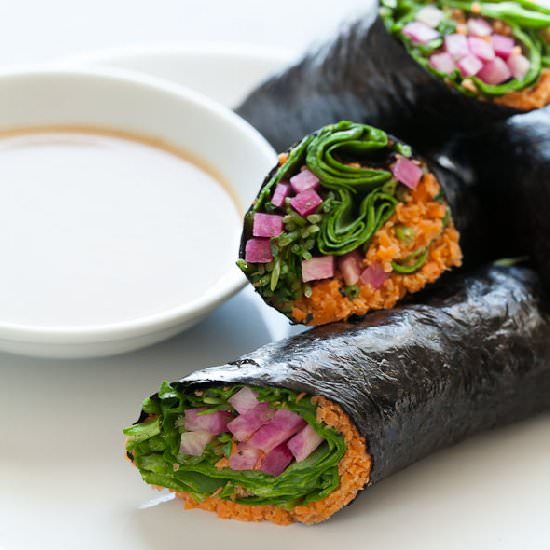 Nori Vegetable Wraps