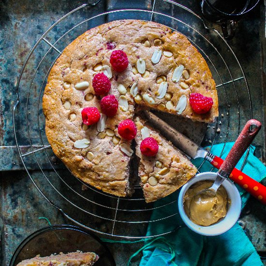 Peanut Butter White Chocolate Cake