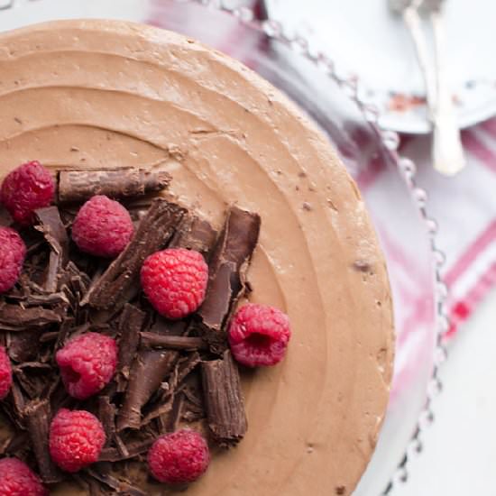 Nutella Birthday Cake