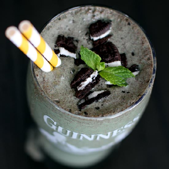 Mint Cookies and Stout Shake