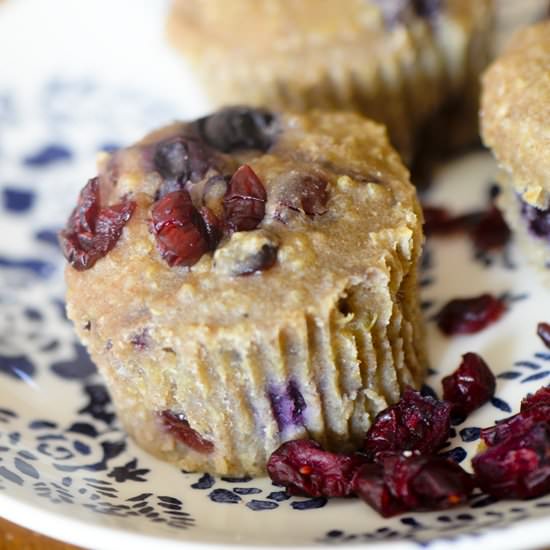 Berry Quinoa Muffins