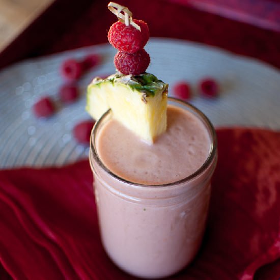 Raspberry Cream Smoothie
