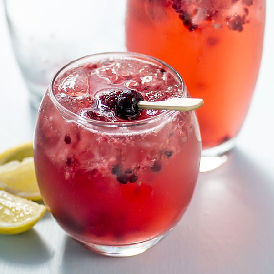 Elderflower Berry Collins