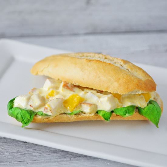 Baguette with Smoked Chicken