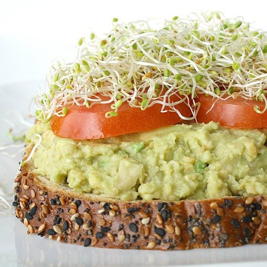 Chickpea Avocado Mash with Lemon