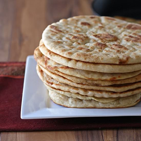 Homemade Naan