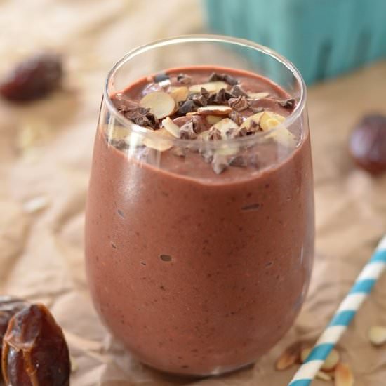 Chocolate Berry Almond Smoothie
