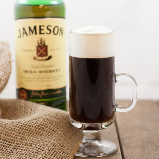 Minty Irish Coffee