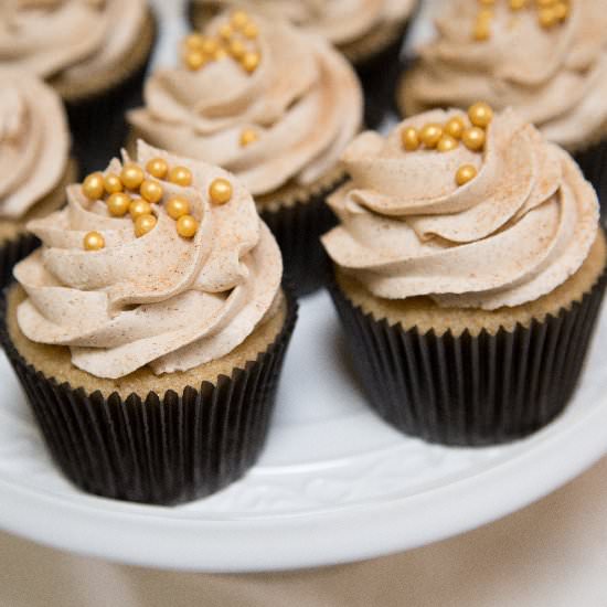 Vanilla Chai Cupcakes