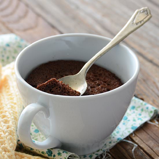 Healthy Chocolate Mug Cake