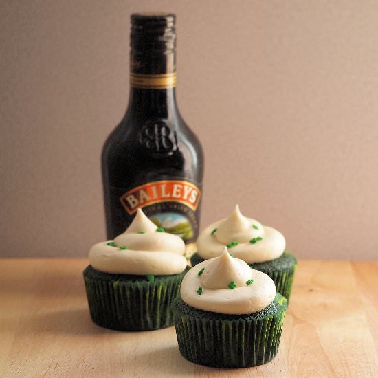 Green Velvet Cupcakes