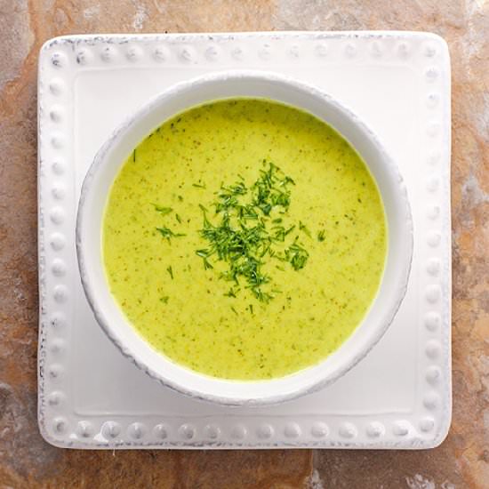 Broccoli Cauliflower Glow Soup
