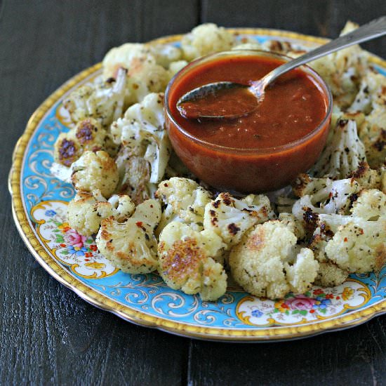 Italian Roasted Cauliflower