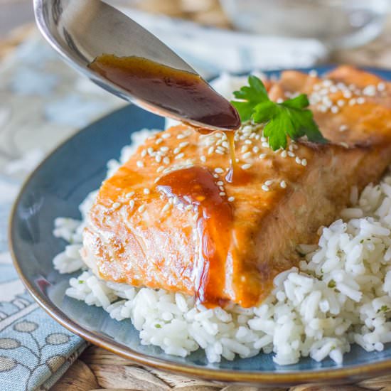 Teriyaki Glazed Salmon
