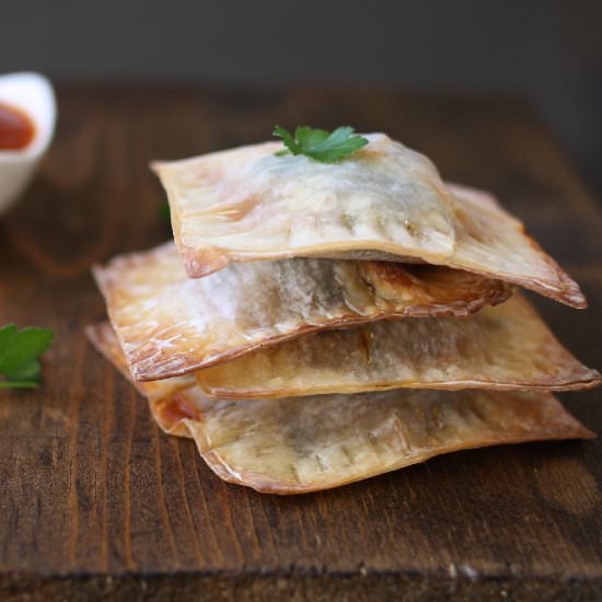 Lasagna Wontons