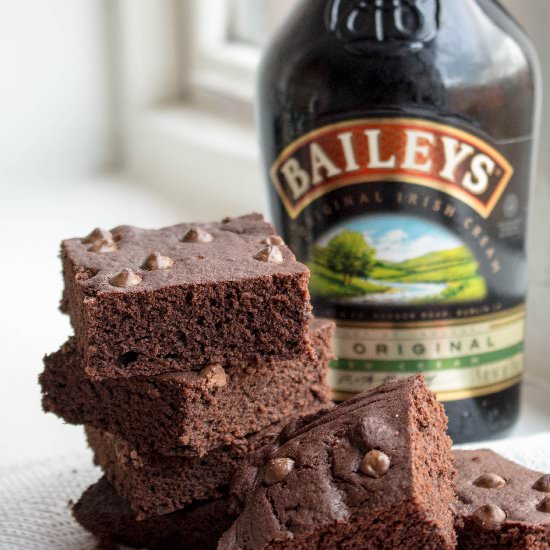 St Patrick’s Day Brownies