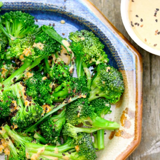 Sweet Miso Broccoli Salad
