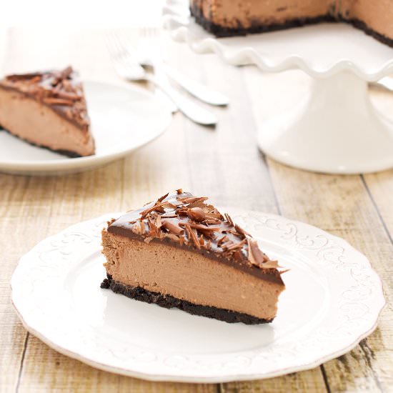Irish Cream Chocolate Cheesecake
