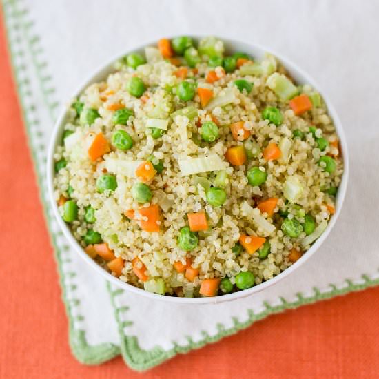 Quinoa with Mixed Vegetables
