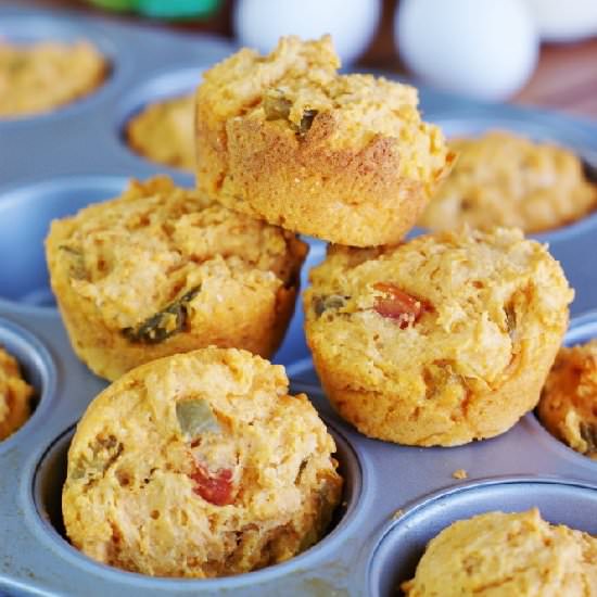 Spicy Salsa Muffins