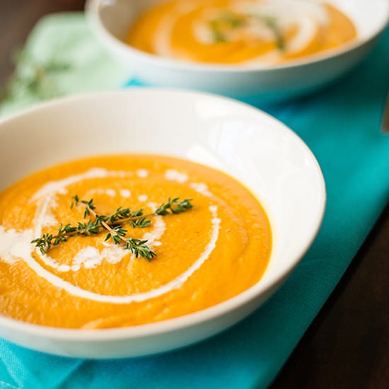 Roasted Butternut Squash Bisque