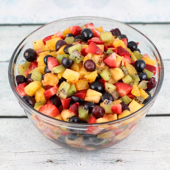 Rainbow Fruit Salad