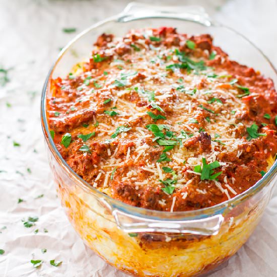 Baked Spaghetti Casserole