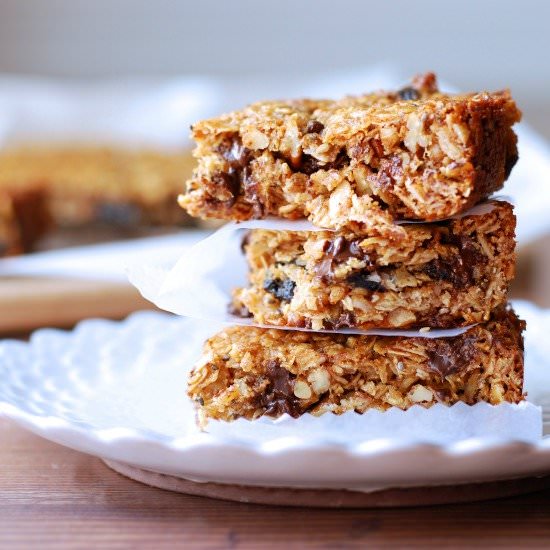 Chewy Homemade Granola Bars