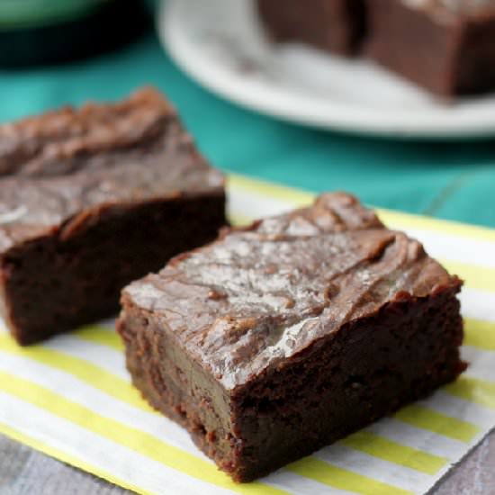 Irish cream brownies