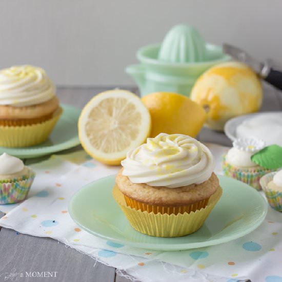 Fluffy Lemon Cupcakes