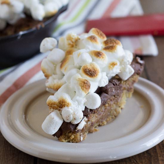 Deep Dish Skillet S’mores