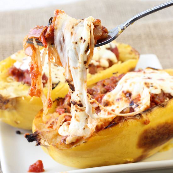 Twice Baked Spaghetti Squash