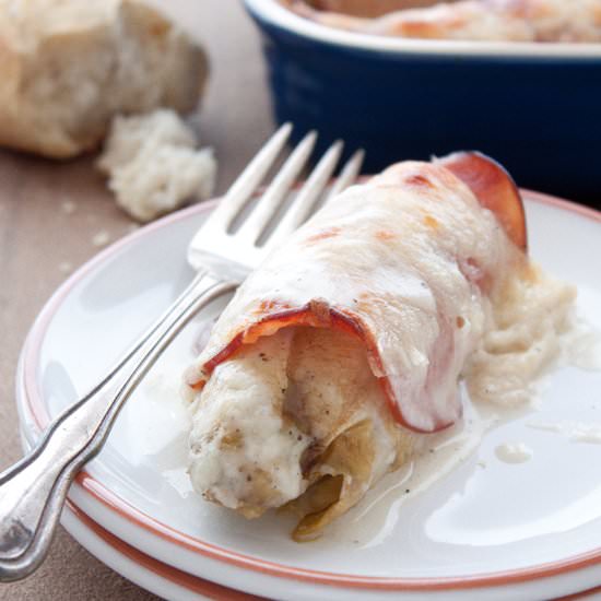 Creamy Ham & Endive Bake