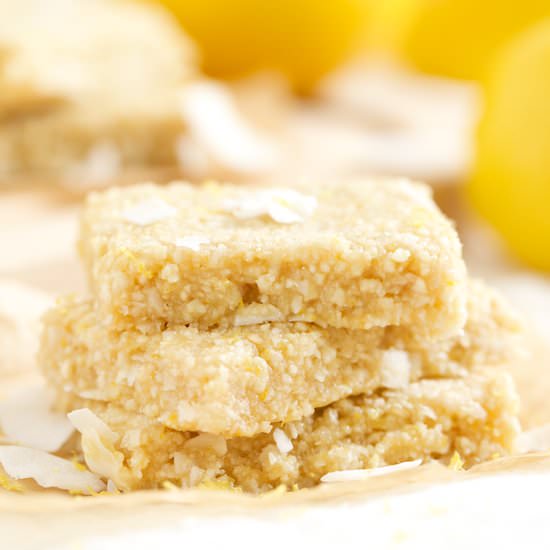 Lemon Meringue Pie Energy Bars