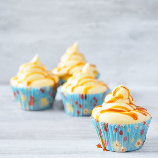 Salted Caramel cupcakes