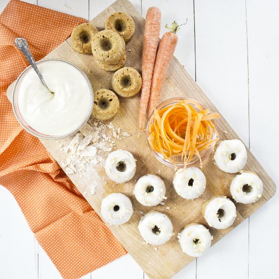 Carrot Cake Donuts