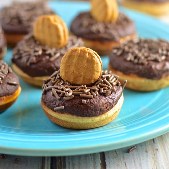 Nutter Butter Baked Donuts