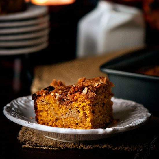 Pumpkin Latte Coffee Cake