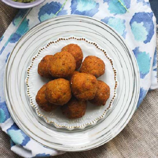 Sweet Potato & Millet Falafel