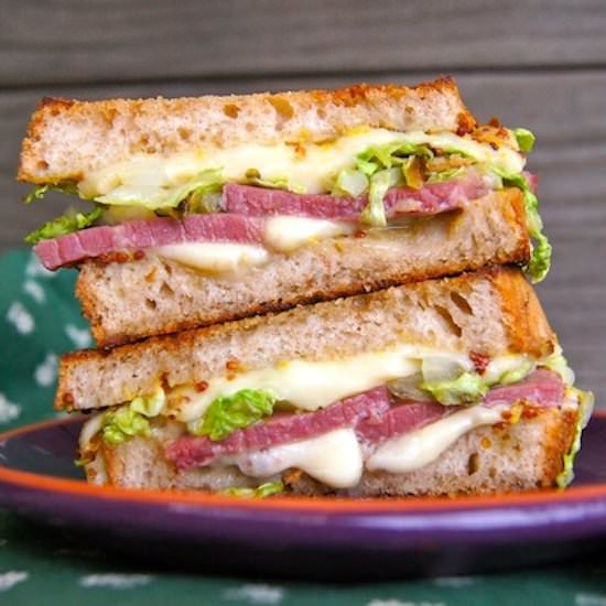 Corned Beef Grilled Cheese