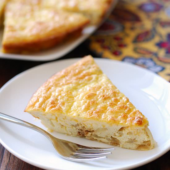 Crustless Onion Quiche