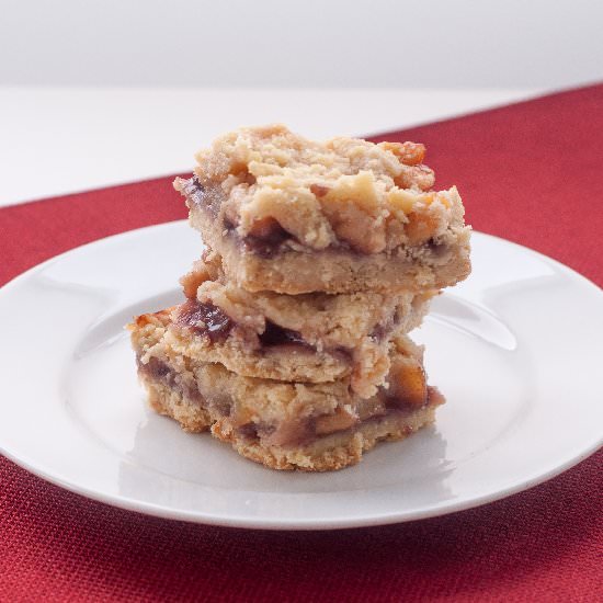 Apple Blackberry Bars