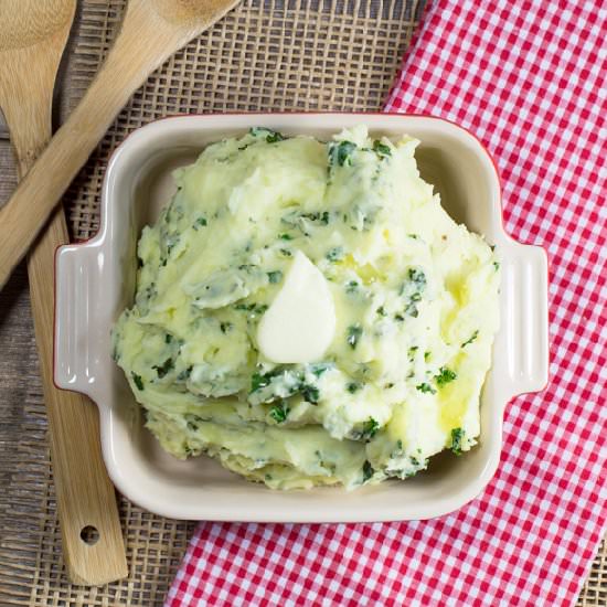 Traditional Irish Colcannon