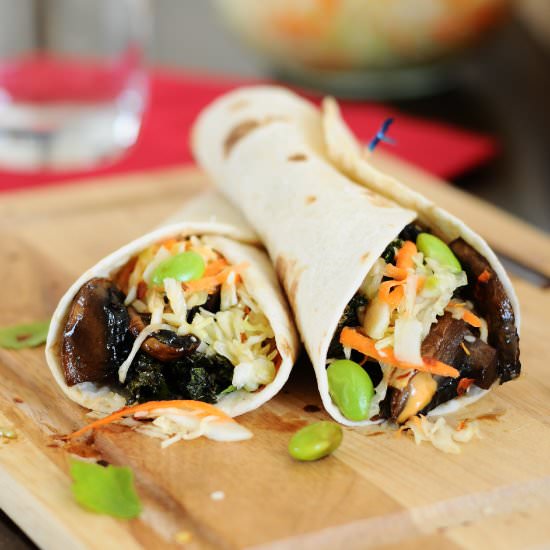Asian Fusion Veggie Tacos